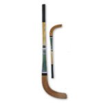 Roller wooden hockey sticks